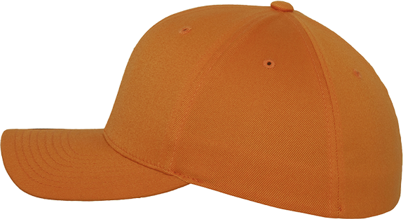Flexfit Wooly Combed Cap Orange L/XL