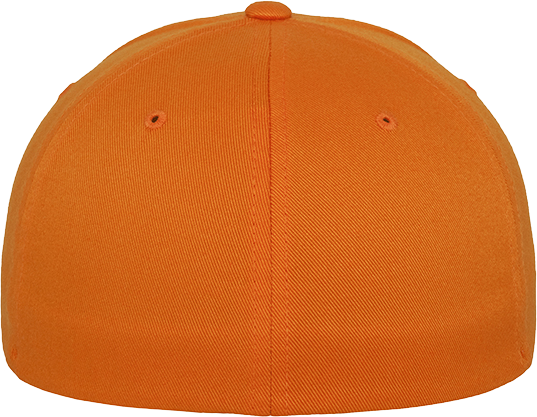 Flexfit Wooly Combed Cap Orange XXL