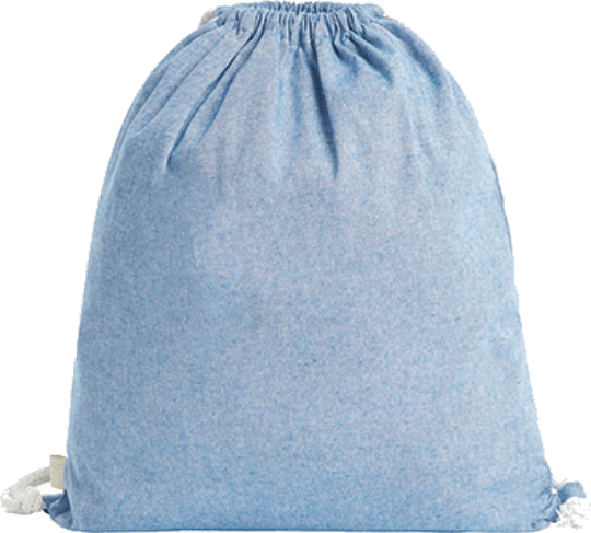 Drawstring Bag Blue