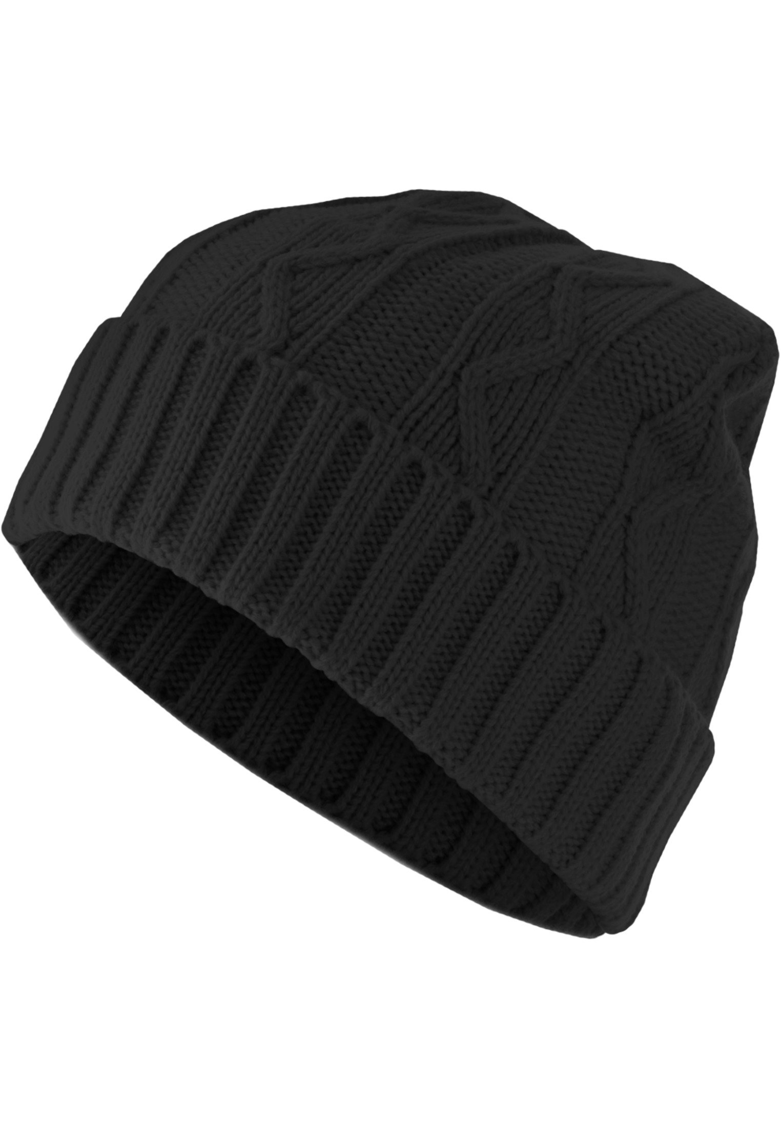 Beanie Cable Flap black one size