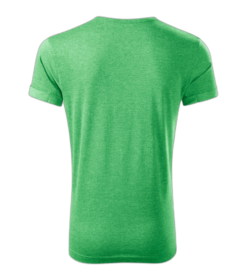 Fusion T-Shirt Männer grün melliert 3XL
