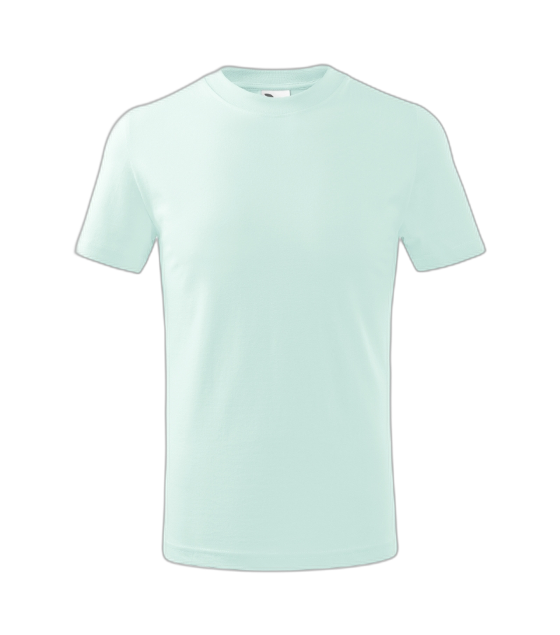 Basic T-Shirt Kinder frost 134 cm/8 Jahre