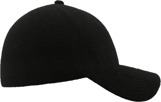 Polar Fleece Baseball Cap Black L/XL