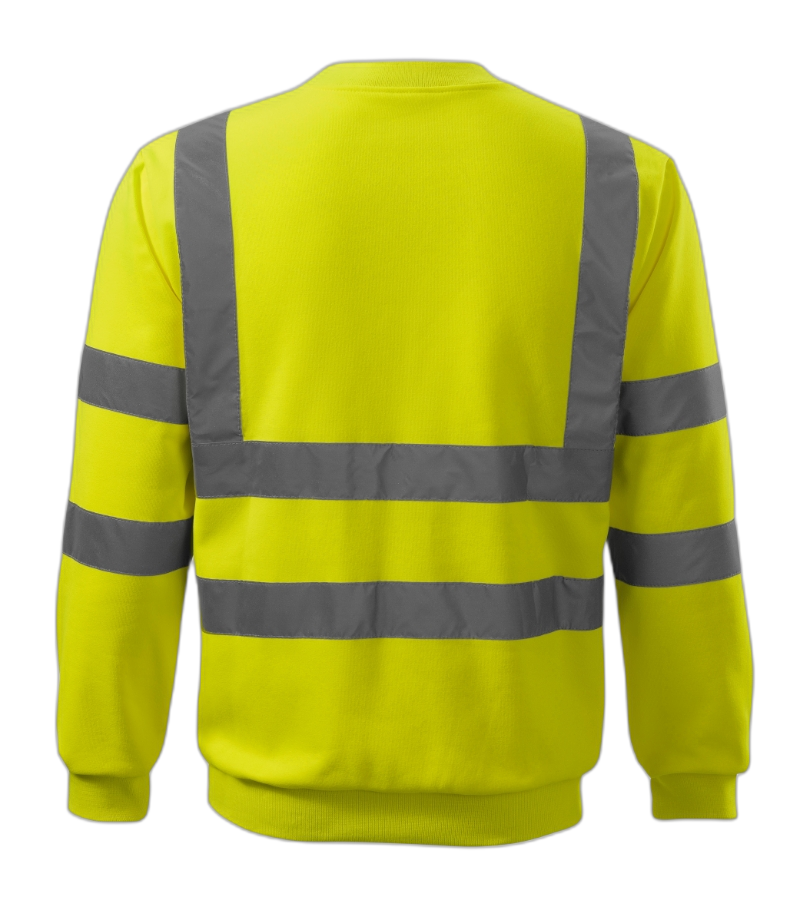 HV Essential Sweatshirt unisex fluoreszierendes gelb 2XL