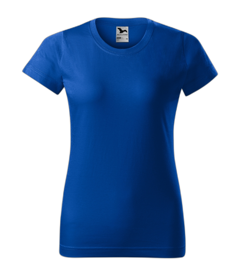 Basic T-Shirt Frauen königsblau L