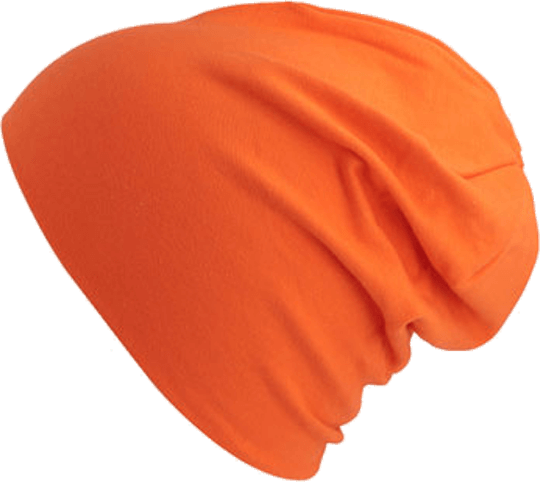 Personalisierbare Beanie Orange
