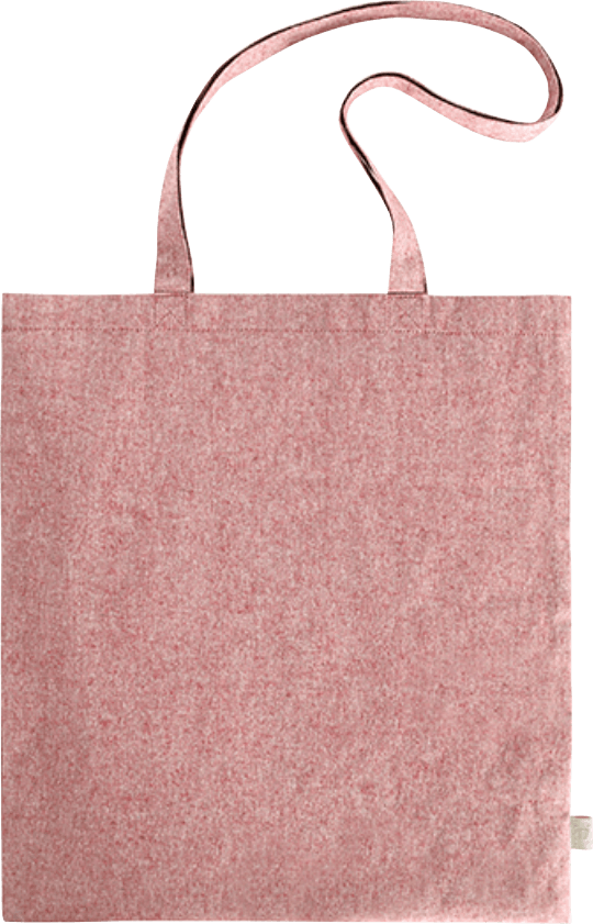 Einkaufstasche aus recycelter Baumwolle Red