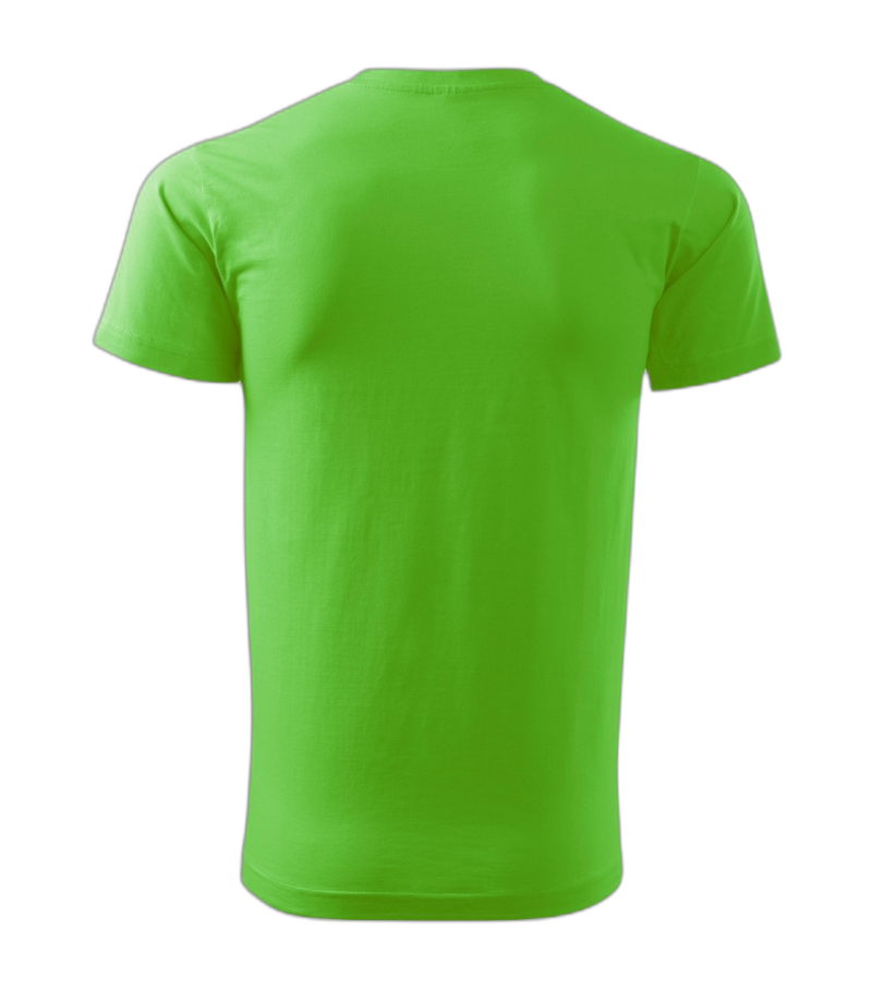 Basic T-Shirt Männer apfelgrün 4XL