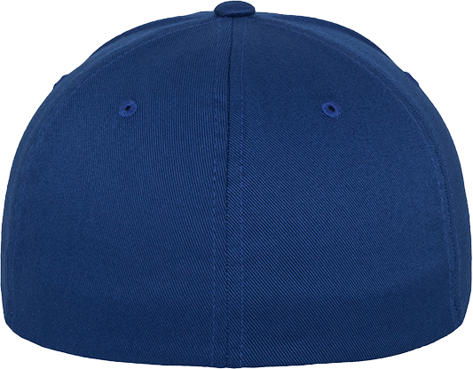 Fitted Baseball Flexfit Cap Königs Blau XS/S