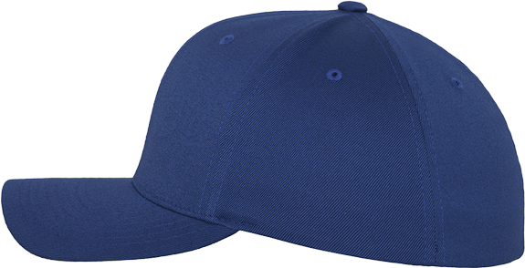 Fitted Baseball Flexfit Cap Königs Blau XS/S