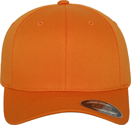 Flexfit Wooly Combed Cap Orange S/M
