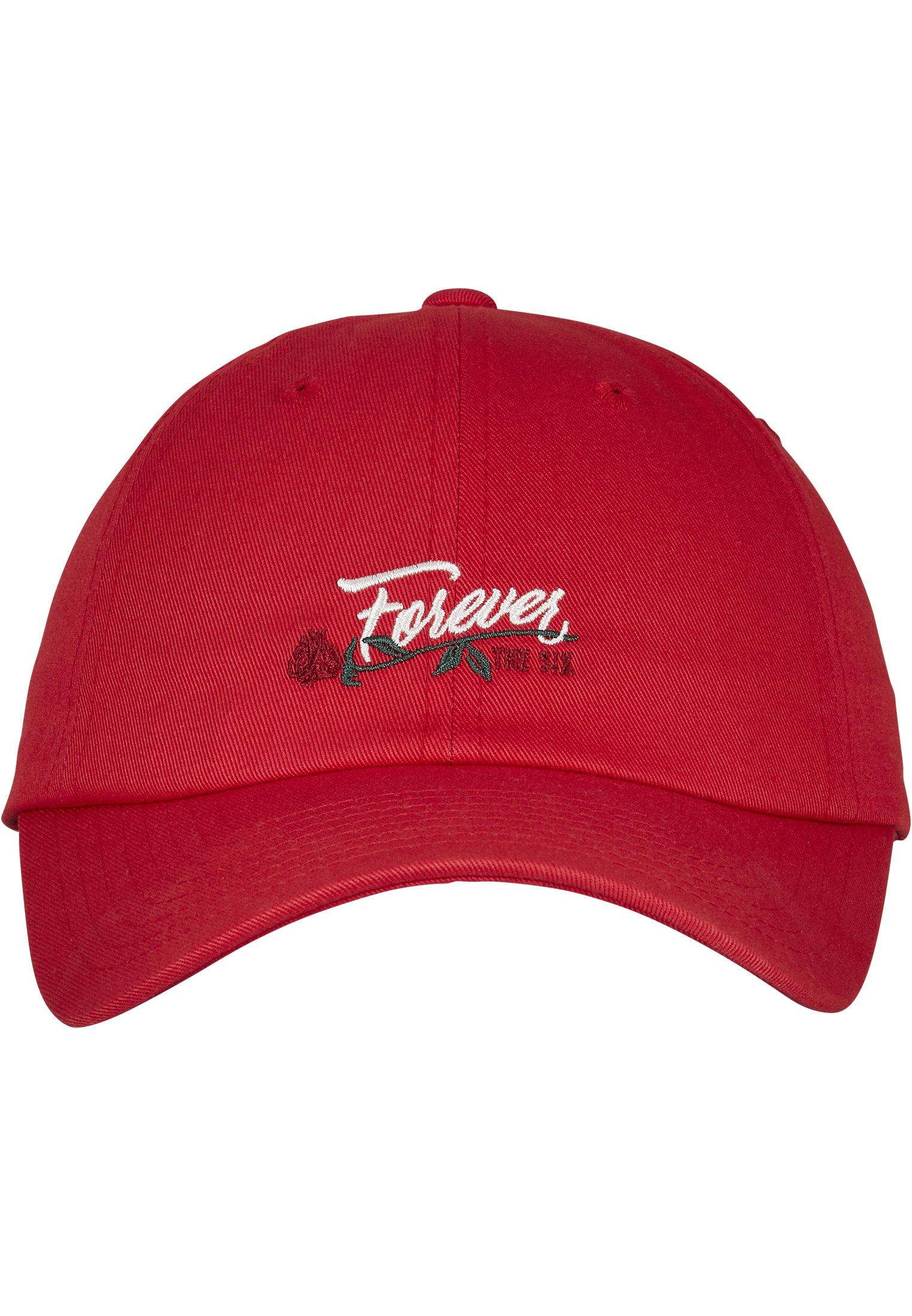C&S WL Six Forever Curved Cap red/mc one size