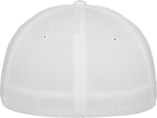 Flexfit 5 Panel Base Cap White L/XL