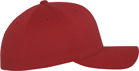 Flexfit Wooly Combed Cap Red S/M