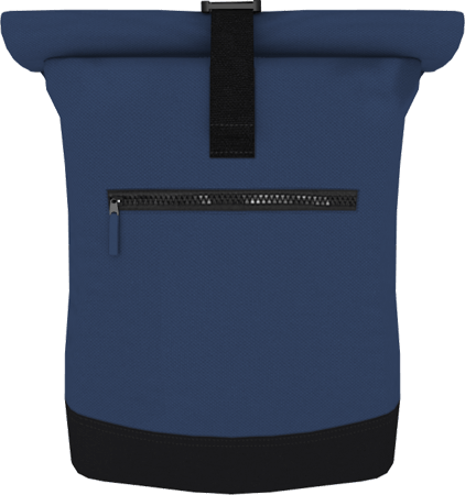 Roll-Top Backpack French Navy