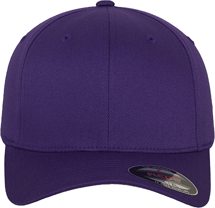 Flexfit Wooly Combed Cap Purple XXL