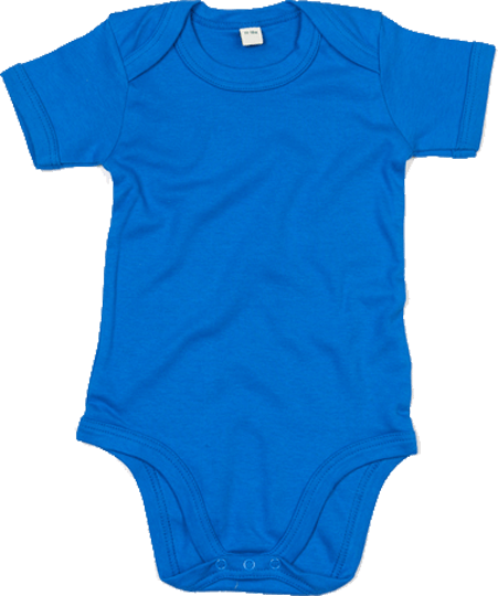 Kurzarm Baby Body Cobalt Blue 12-18 Monate