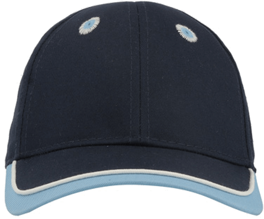 Baseball Cap Kid Star Navy/Light Blue