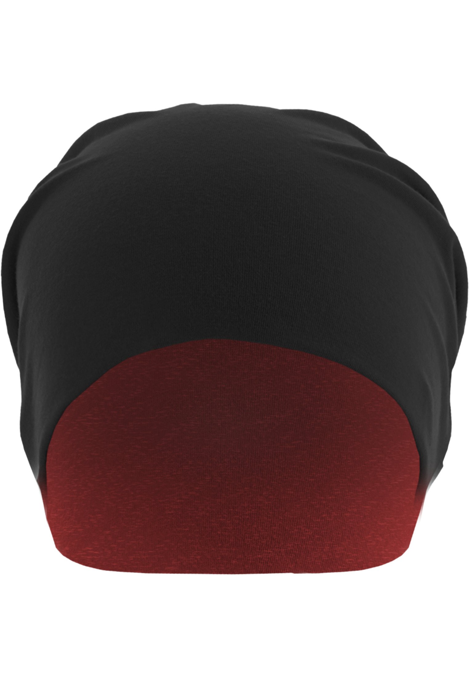Jersey Beanie reversible blk/red one size