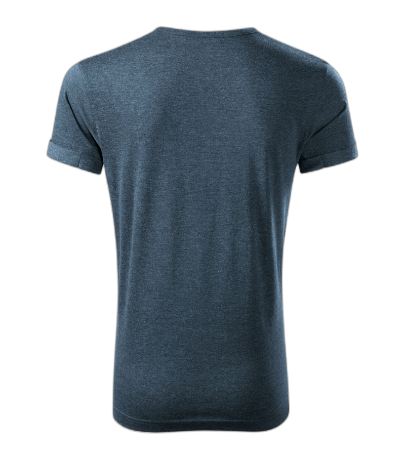 Fusion T-Shirt Männer dunkel denim melliert 3XL