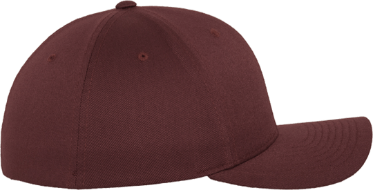Flexfit Wooly Combed Cap Maroon Youth