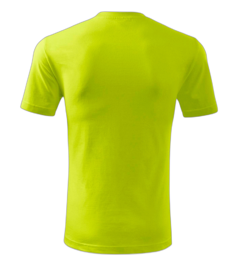Classic New T-Shirt Männer zitronengrün S