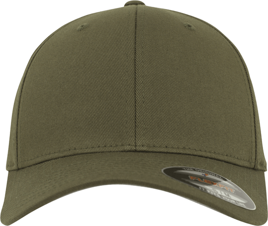 Flexfit Wooly Combed Cap Olive Youth
