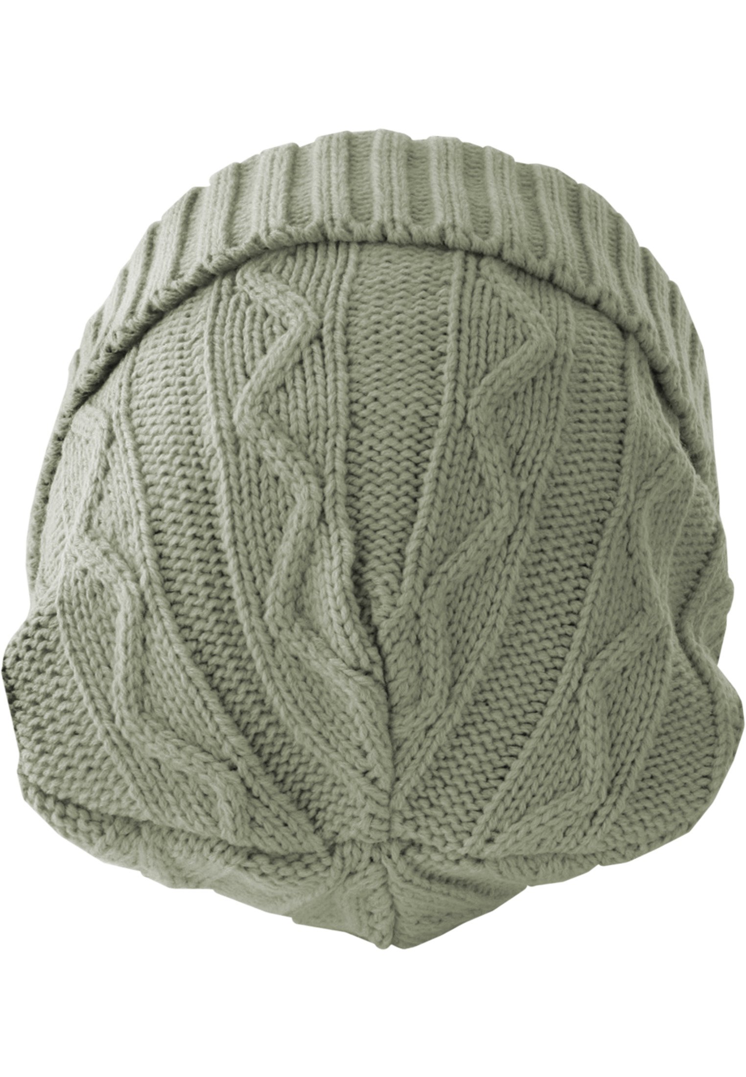 Beanie Cable Flap grey one size