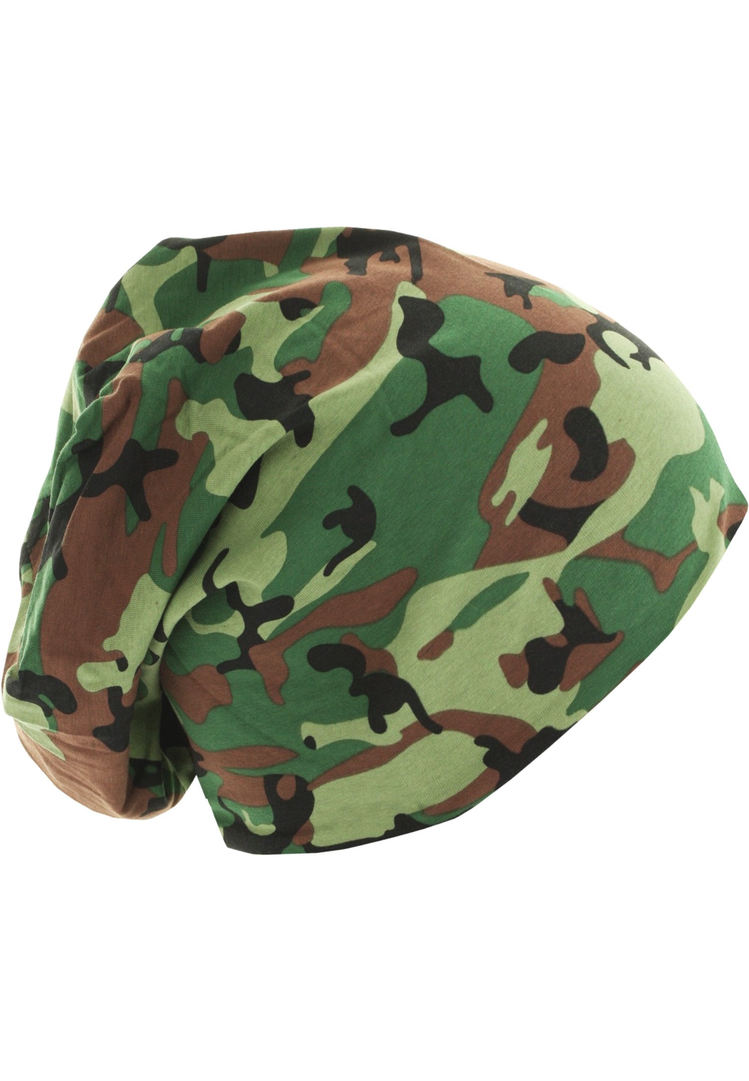 Printed Jersey Beanie green camo/black one size