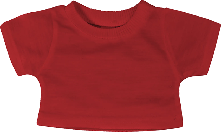 Teddy T-Shirt selbst gestalten Rot L