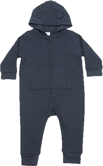 Fleece Overall für Babys Navy 24-36 Monate