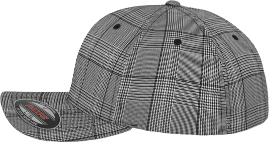 Glen Check Cap White / Black S/M