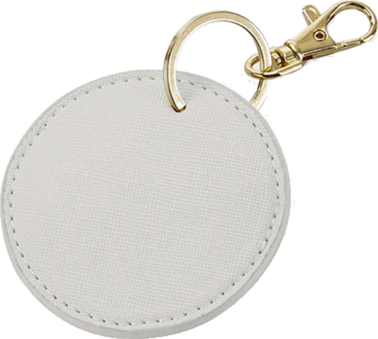 Personalisierbarer Kofferanhänger Soft Grey