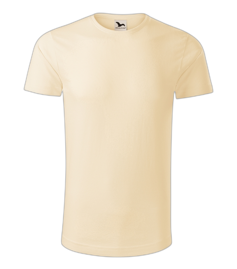 Organic T-Shirt Männer mandel S