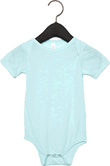 Triblend Baby Body Ice Blue Triblend Heather 18-24 Monate