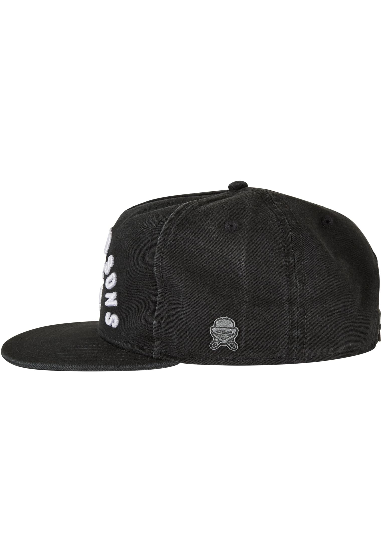 C&S CL Raw Pleasures Heavy Washed Snapback black heavy washed/white one size