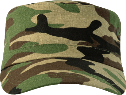 Camo Latino Cap | Military Kappe Camouflage Braun