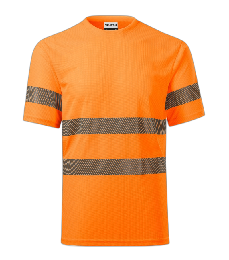 HV Dry T-Shirt Unisex Warnschutz T-Shirt fluoreszierendes orange S