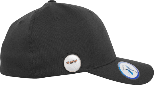 Golfer Magnetic Button Cap Black L/XL