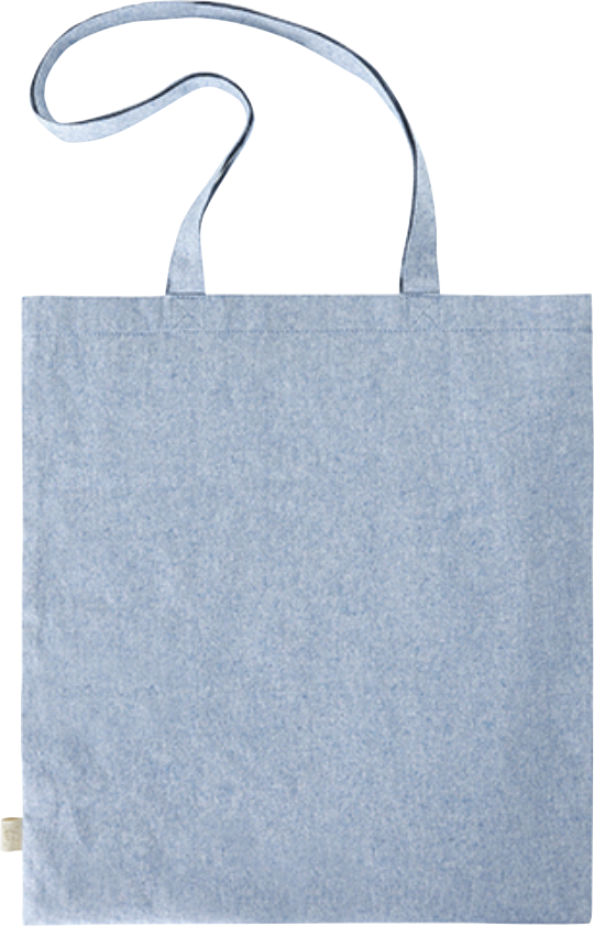 Einkaufstasche aus recycelter Baumwolle Blue