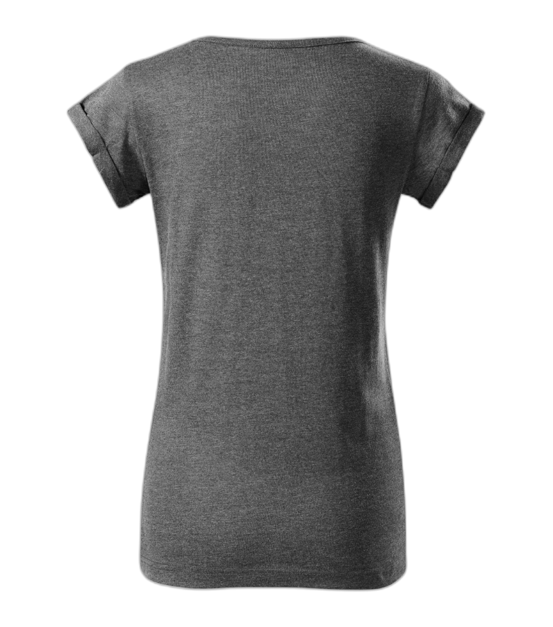 Fusion T-Shirt Frauen schwarz melliert XL
