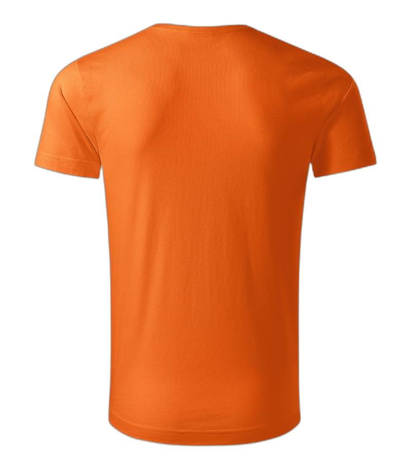 Organic T-Shirt Männer orange S
