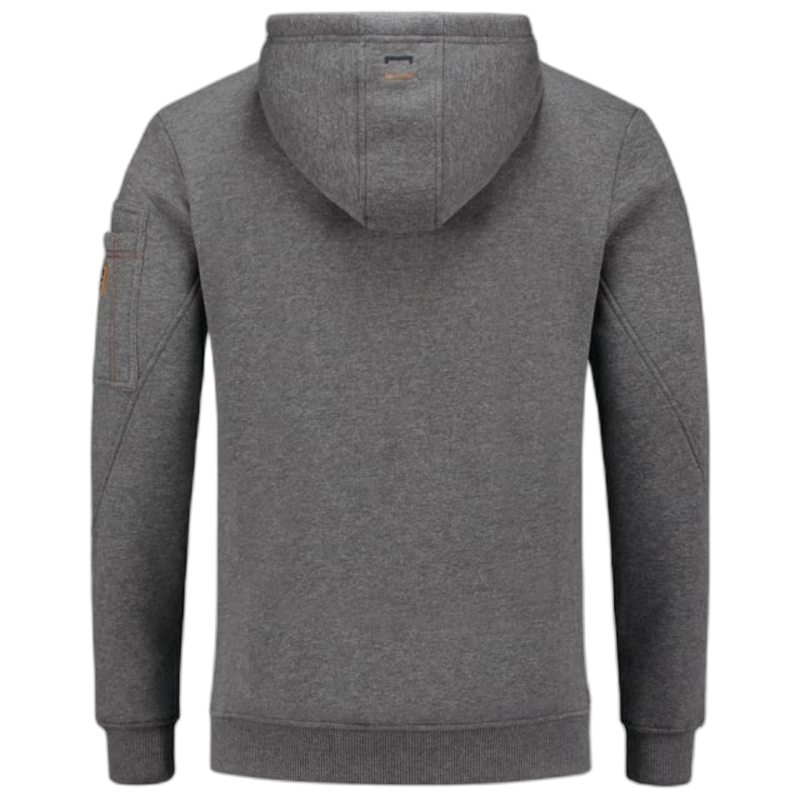 Premium Hooded Sweater Sweatshirt stone melange L