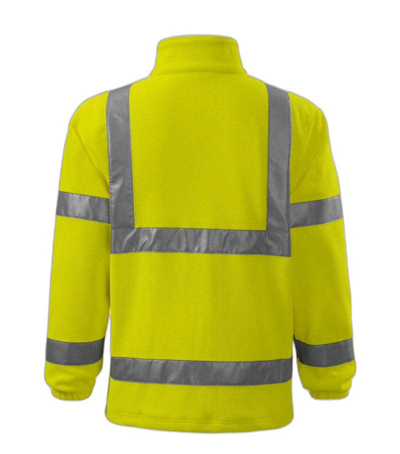 HV Fleece Jacket Fleece unisex fluoreszierendes gelb L