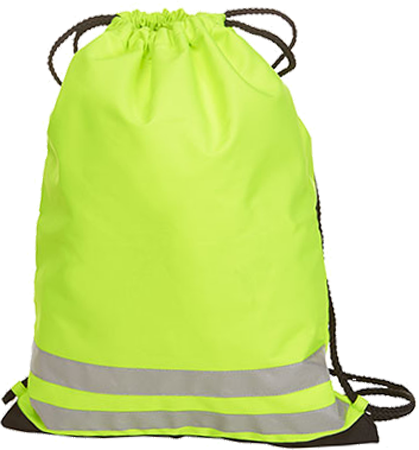 Drawstring Bag Reflex Gymsac Neon Yellow