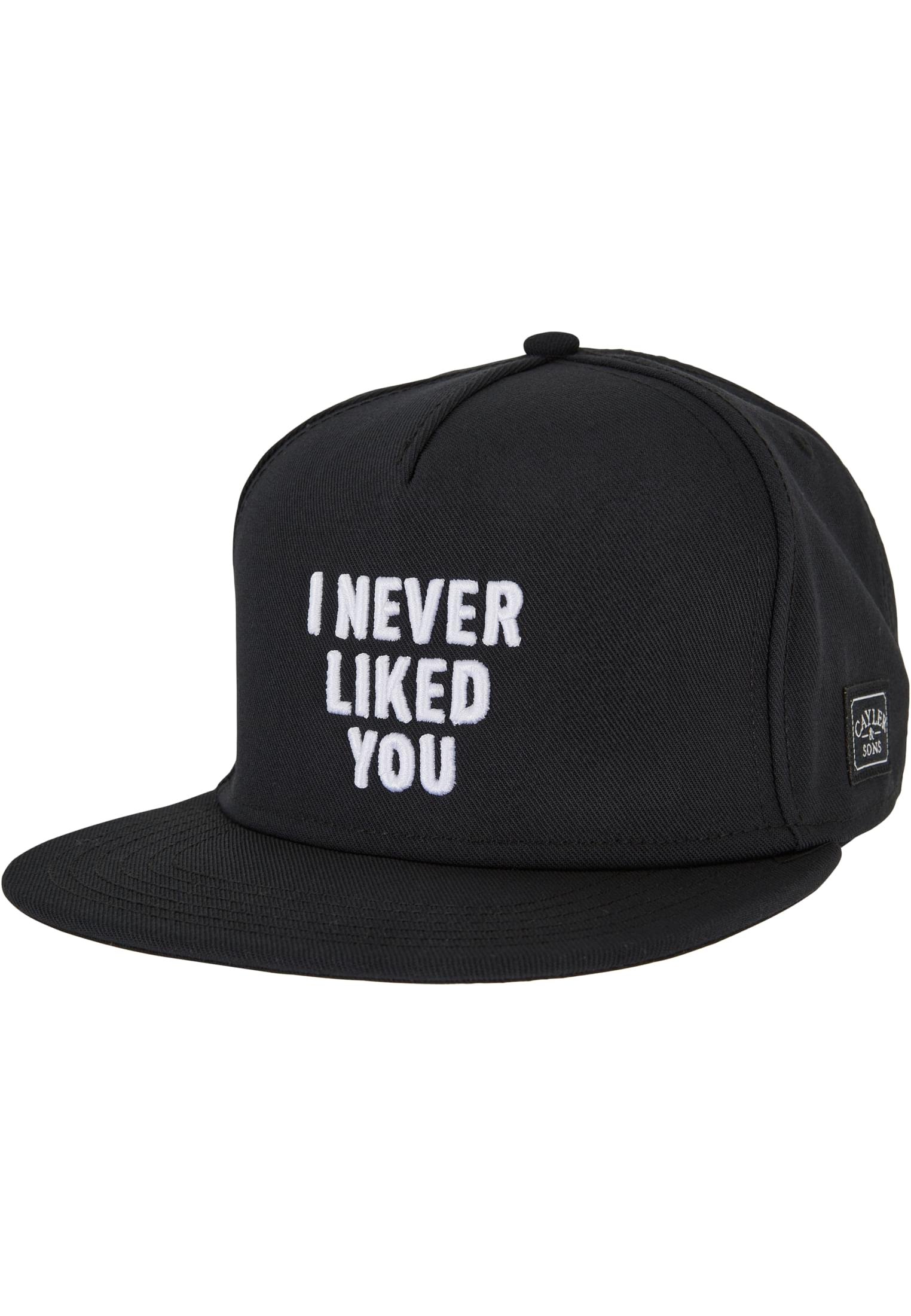 Never Liked You P Cap black one size