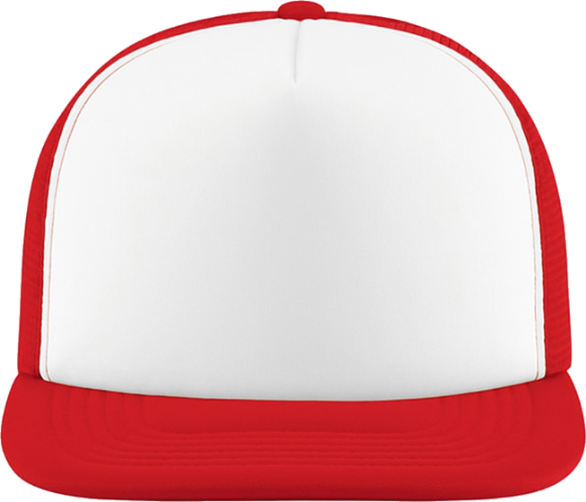 Junior Vintage Snapback Trucker White/Red