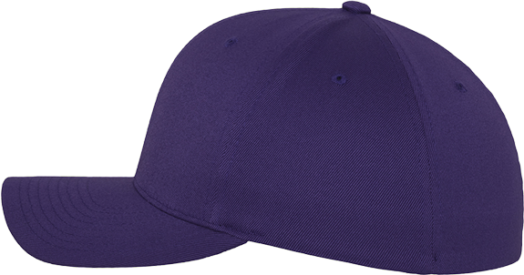 Flexfit Wooly Combed Cap Purple L/XL