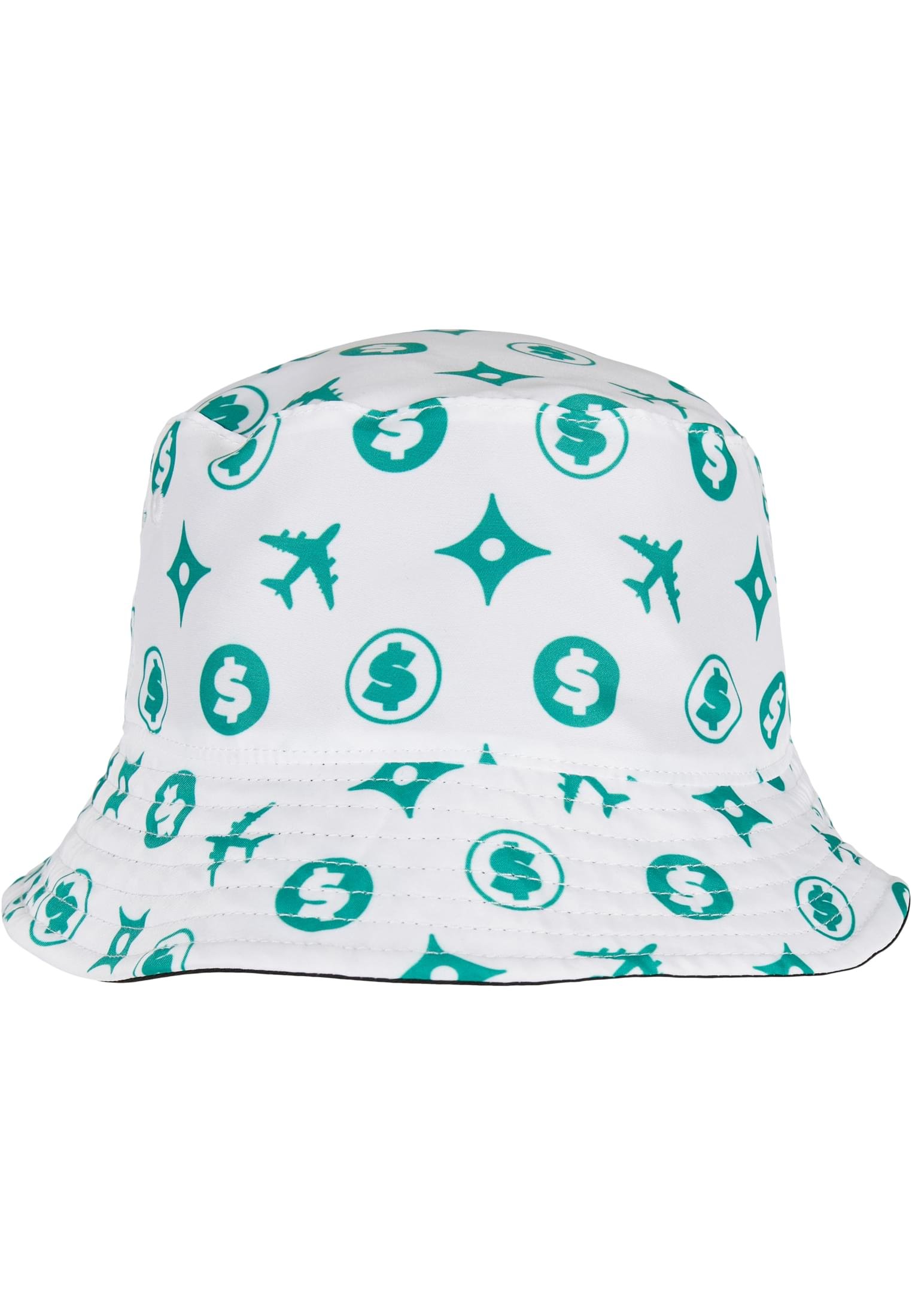 L Voyage Reversible Bucket Hat white/mc one size