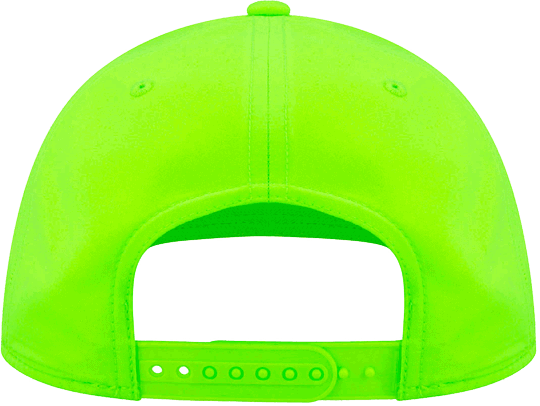 Recycling Snapback Cap Green Fluo